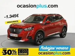 Rojo Usado 2021 Peugeot 2008 Allure SUV | 14.800 € (Precio justo)