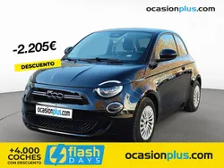 Negro Usado 2022 Fiat 500e Icon Utilitario | 13.400 € (Precio justo)