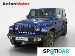 Azul Usado 2019 Jeep Wrangler Sahara SUV | 51.900 € (Caro)