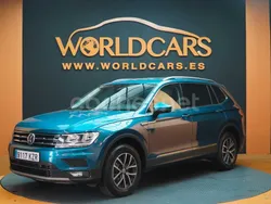 Azul Usado 2019 VW Tiguan Allspace Advance SUV | 27.000 € (Precio justo)