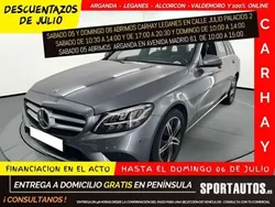 Gris Usado 2019 Mercedes C200 Avantgarde Familiar | 22.590 € (Buen precio)
