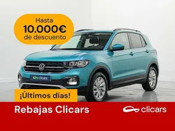 Azul Usado 2022 VW T-Cross Advance SUV | 16.790 € (Buen precio)