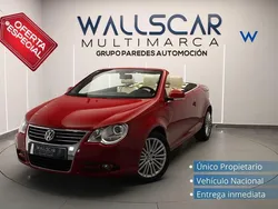 Rojo Usado 2007 VW Eos Individual Descapotable | 12.980 € (Caro)