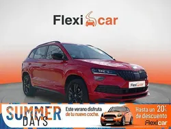 Rojo Usado 2019 Skoda Karoq SportLine SUV | 20.990 € (Precio justo)