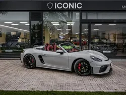 Gris / plata Usado 2022 Porsche Boxster Spyder Descapotable | 129.900 €