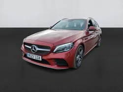 Rojo Usado 2020 Mercedes C220 Familiar | 31.500 € (Precio justo)