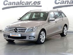 Plateado Usado 2008 Mercedes C200 Avantgarde Familiar | 6371 € (Super precio)
