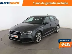Gris Usado 2019 Audi A3 Sportback S-Line Berlina | 21.047 € (Buen precio)