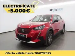 Rojo Usado 2022 Peugeot e-2008 GT SUV | 21.495 €