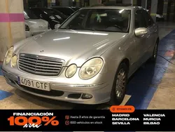 Gris Usado 2002 Mercedes E270 Avantgarde Berlina | 2450 € (Precio justo)