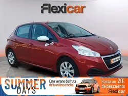 Rojo Usado 2018 Peugeot 208 Utilitario | 8290 € (Buen precio)