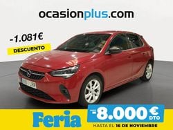 Rojo Usado 2021 Opel Corsa Elegance Berlina | 11.900 € (Precio justo)