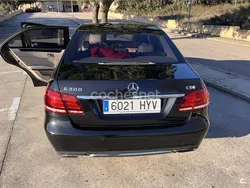 Negro Usado 2014 Mercedes E200 Avantgarde Berlina | 15.750 € (Precio justo)