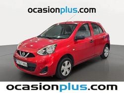 Rojo Usado 2014 Nissan Micra Acenta Utilitario | 6990 € (Precio justo)