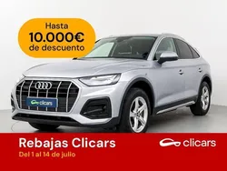 Gris / plata Usado 2022 Audi Q5 Sportback Advanced SUV | 42.490 € (Super precio)