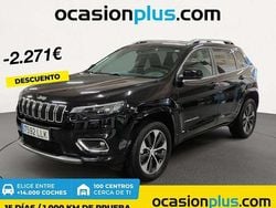 Negro Usado 2020 Jeep Cherokee Overland SUV | 22.214 € (Precio justo)
