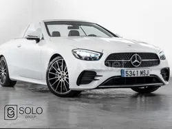Blanco Usado 2023 Mercedes E220 Descapotable | 59.250 € (Buen precio)