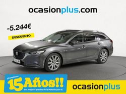 Gris / plata Usado 2022 Mazda 6 Familiar | 21.390 € (Buen precio)