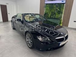 Negro Usado 2006 BMW 630 Cabriolet Descapotable | 19.990 €