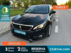 Negro Usado 2018 Peugeot 308 Style Utilitario | 9490 € (Precio justo)