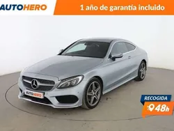 Gris Usado 2016 Mercedes C220 AMG line Berlina | 25.399 € (Caro)