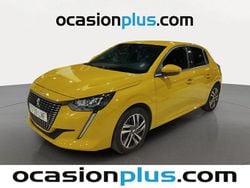 Amarillo Usado 2021 Peugeot 208 Allure Utilitario | 11.355 € (Precio justo)