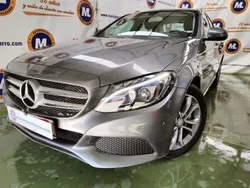 Gris Usado 2017 Mercedes C220 Berlina | 25.500 € (Un poco caro)
