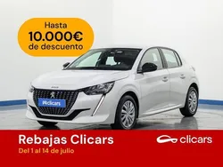 Blanco Usado 2022 Peugeot 208 Active Utilitario | 13.590 € (Precio justo)