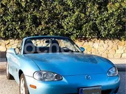 Azul Usado 2002 Mazda MX5 Exclusive Descapotable | 9500 € (Precio justo)