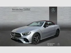 Plateado Usado 2023 Mercedes E220 Descapotable | 58.990 € (Precio justo)