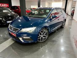 Azul Usado 2019 Seat Leon FR Familiar | 15.499 € (Precio justo)
