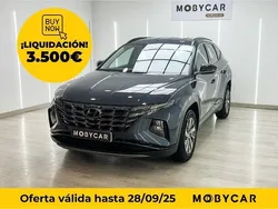 Gris Usado 2024 Hyundai Tucson SUV | 26.495 € (Precio justo)