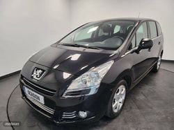 Negro Usado 2010 Peugeot 5008 Family Monovolumen | 7900 € (Precio justo)