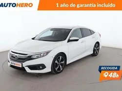 Blanco Usado 2018 Honda Civic Elegance Berlina | 21.099 € (Buen precio)