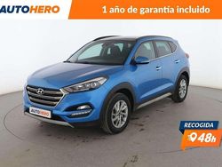 Azul Usado 2017 Hyundai Tucson SUV | 16.599 € (Precio justo)