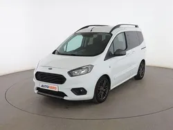 Blanco Usado 2021 Ford Tourneo Courier Sport Monovolumen | 18.399 € (Un poco caro)