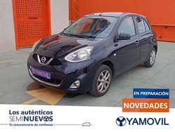 Negro Usado 2016 Nissan Micra Acenta Utilitario | 7980 € (Precio justo)