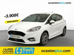 Blanco Usado 2021 Ford Fiesta ST-Line Utilitario | 16.150 € (Un poco caro)