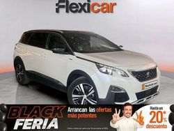 Blanco Usado 2017 Peugeot 5008 GT-line Monovolumen | 18.990 € (Un poco caro)