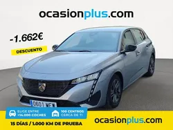 Gris Usado 2023 Peugeot 308 Active Berlina | 18.290 € (Precio justo)