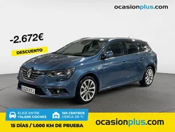Azul Usado 2019 Renault Mégane GrandTour Zen Familiar | 14.550 € (Precio justo)