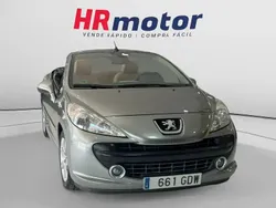 Gris Usado 2008 Peugeot 207 CC Descapotable | 8940 € (Precio justo)