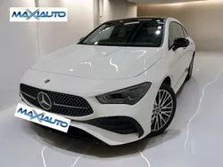 Blanco Usado 2024 Mercedes CLA250 Shooting Brake AMG line Familiar | 42.800 €