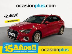 Rojo Usado 2023 Audi A3 Advanced Plus | 24.790 € (Precio justo)