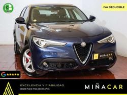 Azul Usado 2018 Alfa Romeo Stelvio Super SUV | 17.900 € (Precio justo)