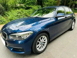 Azul Usado 2015 BMW 116 Efficient Dynamics Utilitario | 11.900 € (Precio justo)