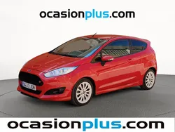 Rojo Usado 2015 Ford Fiesta Sport Utilitario | 10.200 € (Precio justo)