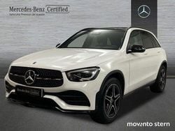 Blanco polar Usado 2021 Mercedes GLC300 AMG line SUV | 43.800 € (Precio justo)
