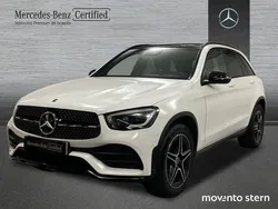 Blanco polar Usado 2021 Mercedes GLC300 AMG line SUV | 44.800 € (Precio justo)