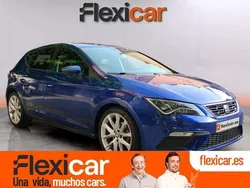 Azul Usado 2017 Seat Leon ST FR Familiar | 15.590 € (Precio justo)